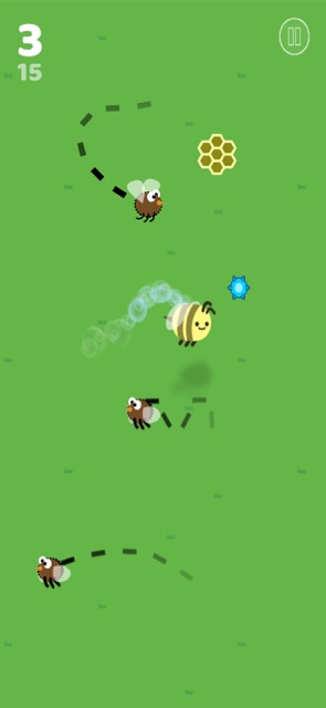Bubble Bee game screenshot for iOS