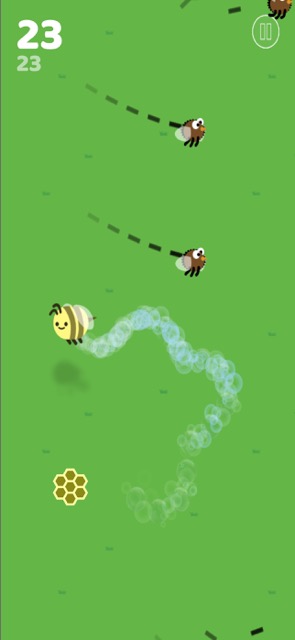 Bubble Bee game screenshot for iOS