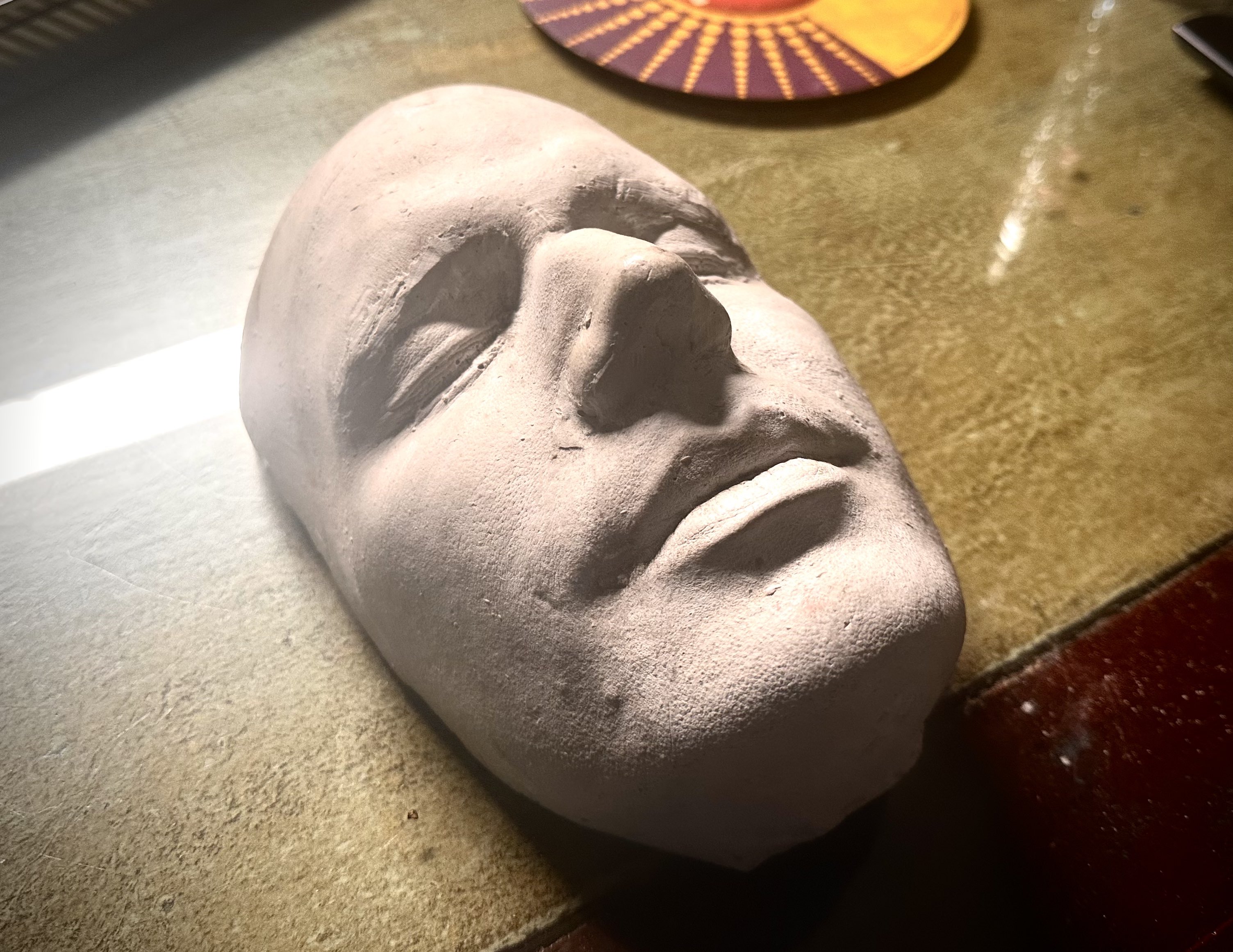 23 year old me forever in plaster.